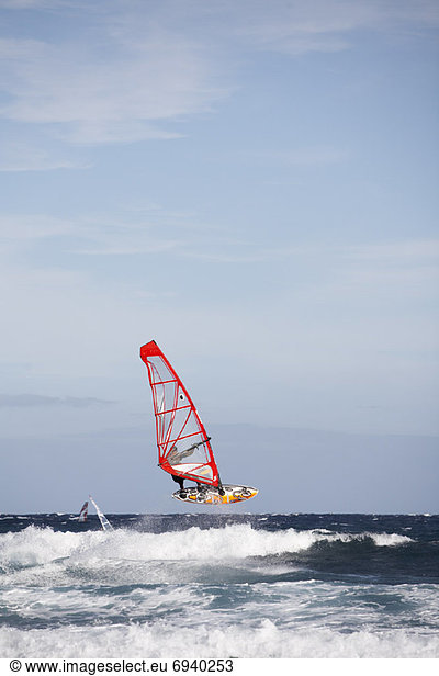 Kanaren  Kanarische Inseln  Spanien  Teneriffa  Windsurfing  surfen