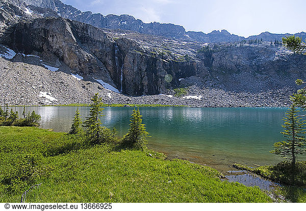 Kane Lake in the Pioneer Mountains. Sawtooth National Recreation Area  Idaho.