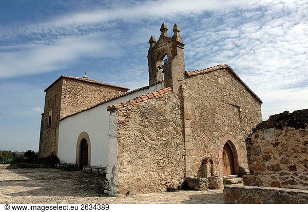 Kapelle Nuestra Señora del Berrocal. Belvís de Monroy. Caceres Provinz. Extremadura. Spanien