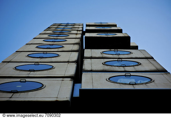Kapsel  Kapseln  Gebäude  Wahrzeichen  Beton  moderne Architektur  Ginza  japanisch