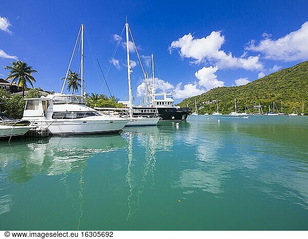 Karibik  Antillen  Kleine Antillen  St. Lucia  Marigot Bay