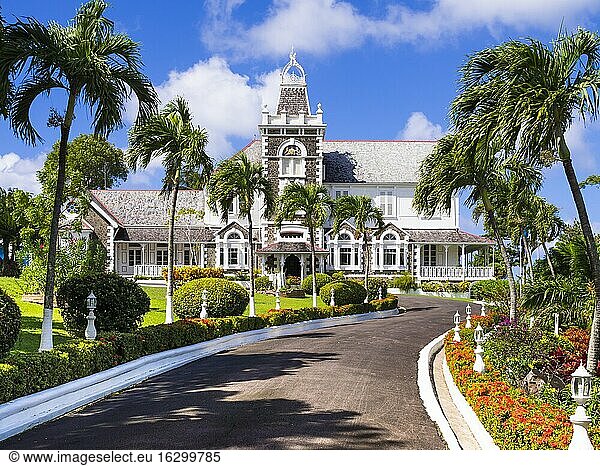 Karibik  St. Lucia  Castries  Haus des Gouverneurs