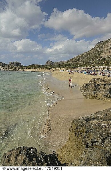Karkatsouli Beach  Falassarna  Kreta  Griechenland  Europa