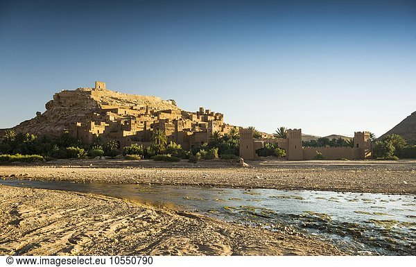 Kasbah Aït-Ben-Haddou  UNESCO-Weltkulturerbe  Aït-Ben-Haddou  Region Souss-Massa-Draâ  Marokko  Afrika