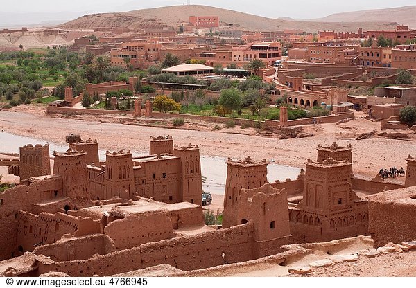 Kasbah of Ait Ben Haddou,  Morocco,  Africa