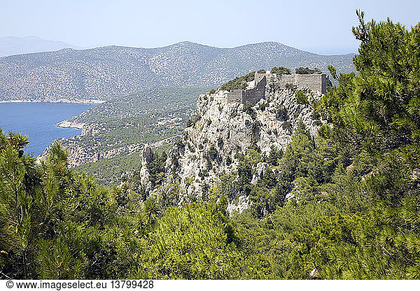 Kastrou Monolithos  Rhodos  Griechenland