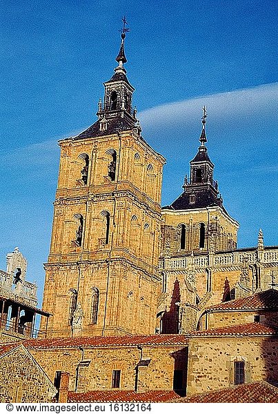 Kathedrale. Astorga  Provinz León  Kastilien-León  Spanien.