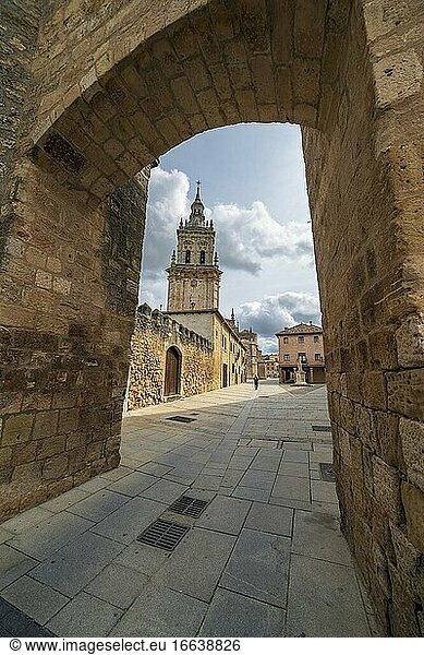 Kathedrale von Burgo de Osma. Soria. Spanien. Europa.