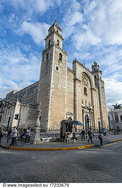 Kathedrale von Merida  Merida  Yucatan  Mexiko  Nordamerika