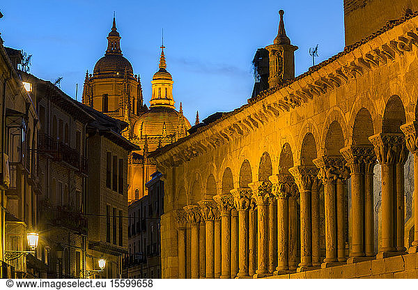Kathedrale von Segovia; Segovia  Kastilien und Leon  Spanien