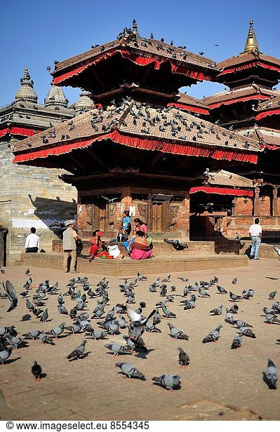 Kathmandu  Hauptstadt  Durbar Square  Nepal