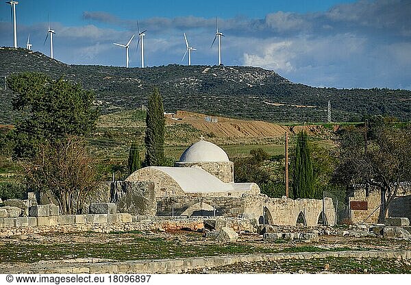 Katholiki-Kirche  Ausgrabungsstätte Alt-Paphos  Kouklia  Zypern  Europa