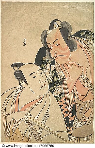 Katsukawa Shunko 1743–1812. Print  ca. 1615–1868. Edo period (1615–1868).
Polychrome woodblock print; ink and color on paper  38.7 × 25.7 cm.
Inv. Nr. JP3063
New York  Metropolitan Museum of Art.