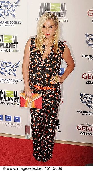 Ke~ha attends the 26th Genesis Awards at The Beverly Hilton Hotel on March 24  2012 in Beverly Hills  California.