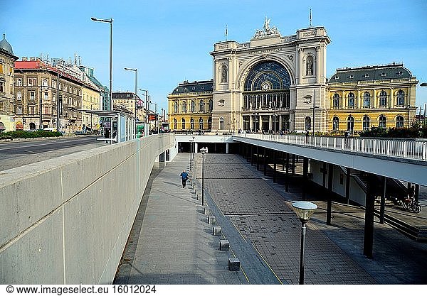 Keleti-Bahnhof  Budapest  Ungarn.