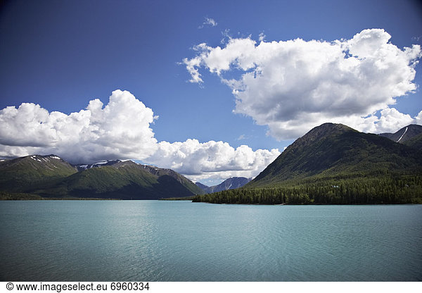 Kenai Lake  Kenai Peninsula  Alaska  USA