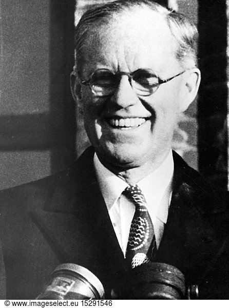 Kennedy  Joseph Patrick (Sen.)  6.9. 1888 - 18.11.1969  US GeschÃ¤ftsmann  Portrait  1961  'Joe'  Nickelbrille  Brille  Lachen  lachend  Unternehmer  Irisch-Amerikaner  Irisch Amerikaner  USA  1960er  60er  20. Jahrhundert  Menschen  Mann  mÃ¤nnlich