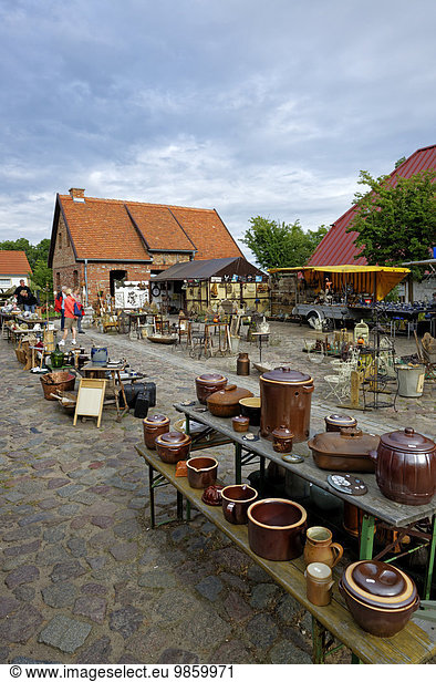 Keramikverkauf Rügenhof Arkona Rügen Mecklenburg-Vorpommern Deutschland Europa