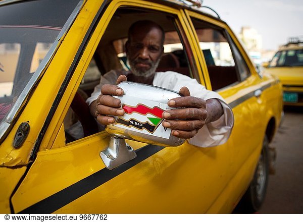 Khartoum Hauptstadt Taxifahrer Sudan