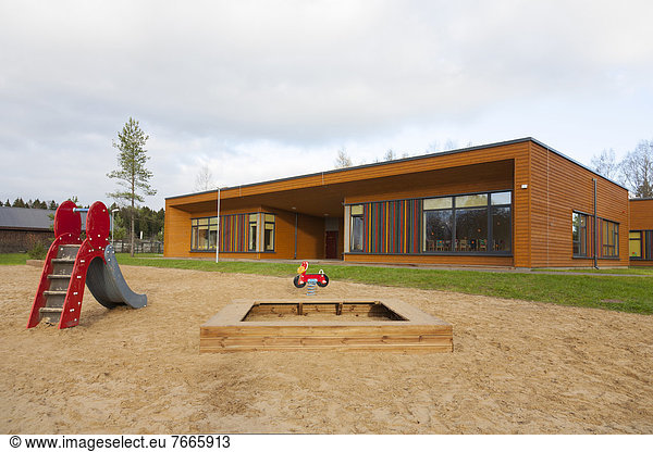 Kindergarten in Kaerepere  Rapla County  Estonia