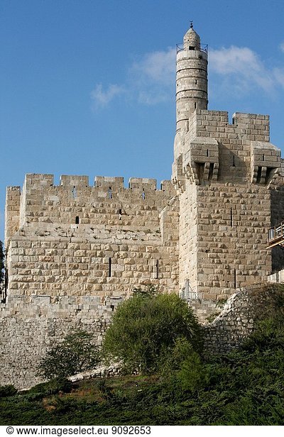 King David Tower  Jerusalem  Israel.