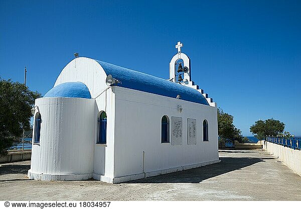 Kirche  Agia Marina  Paralia  Lakonien  Peloponnes  Griechenland  Europa