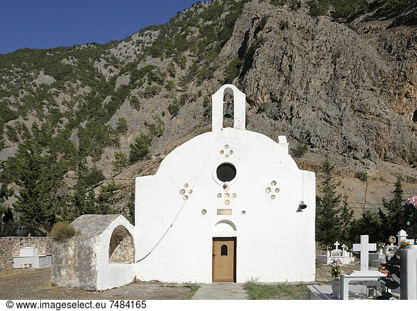 Kirche Agia Trißda von Agia RoumÚli  Kreta  Griechenland  Europa