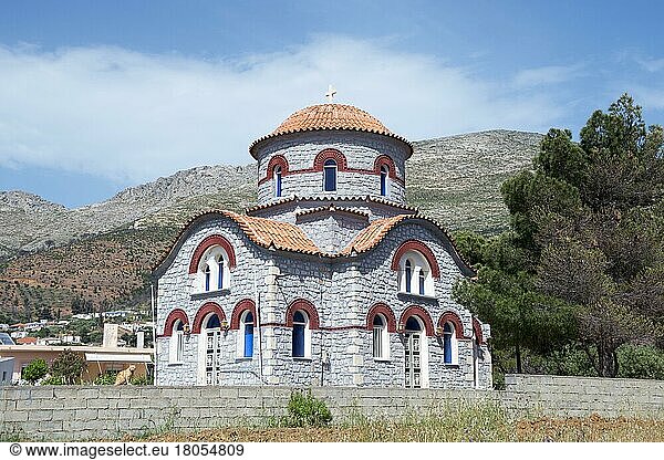 Kirche  Agios Nikolaos  Lakonien  Peloponnes  Griechenland  Europa