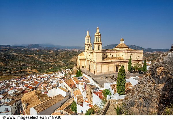 Kirche Andalusien Olvera Spanien