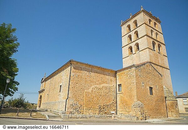 Kirche. Cedillo de la Torre  Provinz Segovia  Kastilien-León  Spanien.