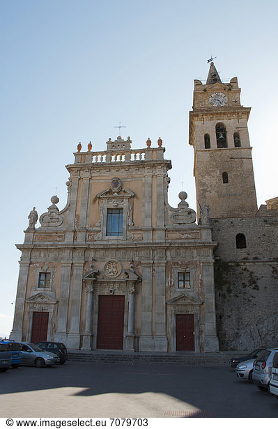 Kirche Chiesa Madre di Caccamo  Caccamo  Provinz Palermo  Sizilien  Italien  Europa