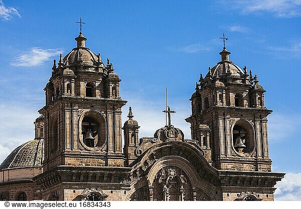 Kirche der Gesellschaft Jesu  Plaza de Armas  Cusco  Region Cusco  Peru