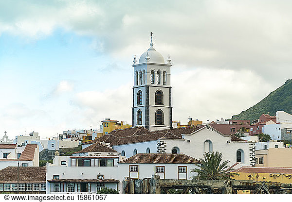 Kirche iglesia de Santa Ana in der Altstadt von Garachico auf Teneriffa