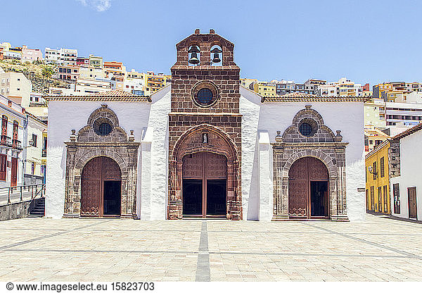 Kirche La Nuestra Senora de la Asuncion  San Sebastian de La Gomera  La Gomera  Spanien