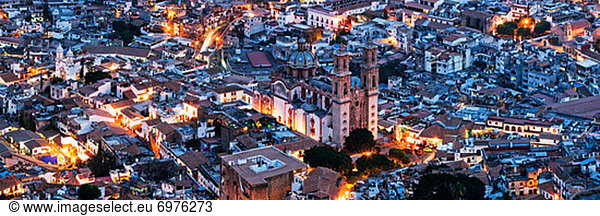 Kirche  Mexiko  Ansicht  Luftbild  Fernsehantenne  Guerrero