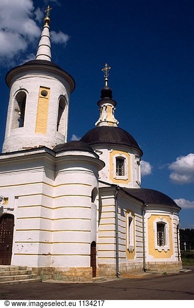 Kirche. Porechye  Moscow Region  Russland