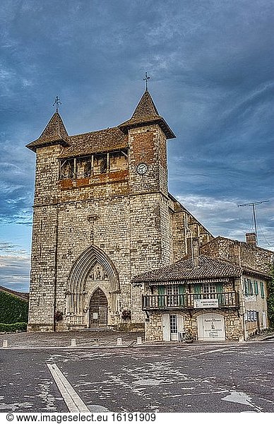 Kirche Saint Pierre  Villereal  Departement Lot-et-Garonne  Nouvelle-Aquitaine  Frankreich.