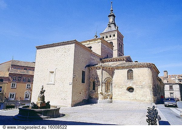 Kirche San Martin. Segovia  Kastilien-León  Spanien.