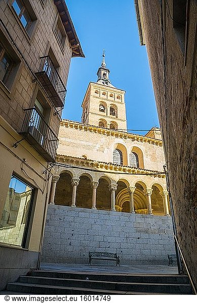 Kirche San Martin. Segovia  Spanien.