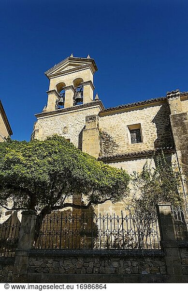 Kirche San Pablo  Baeza  UNESCO-Weltkulturerbe. Provinz Jaen  Andalusien  Südspanien Europa.