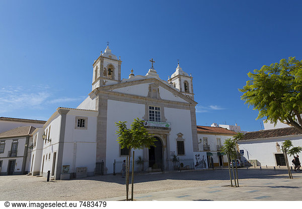 Kirche Santa Maria  Lagos  Algarve  Portugal  Europa
