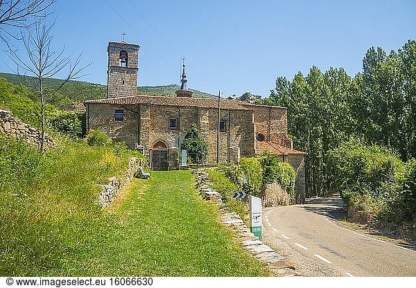 Kirche Santa Maria. Yanguas  Provinz Soria  Kastilien-León  Spanien.