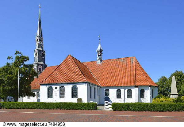 Kirche St. Jürgen  Heide  Kreis Dithmarschen  Schleswig-Holstein  Deutschland  Europa