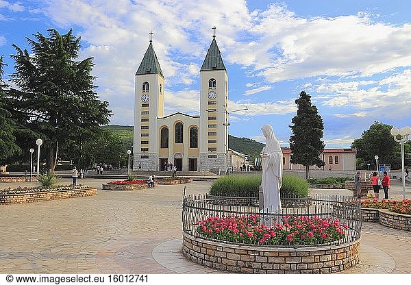 Kirche St. Jakobus  Medjugorje  Kanton Herzegowina-Neretva  Bosnien und Herzegowina.