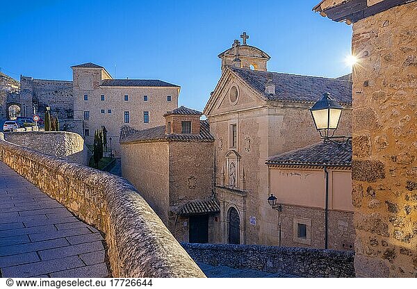 Kirche St. Peter  Cuenca  UNESCO-Weltkulturerbe  Kastilien-La Mancha  Spanien  Europa