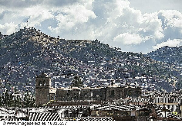 Kirche und Kloster San Francisco  Cusco  Region Cusco  Peru