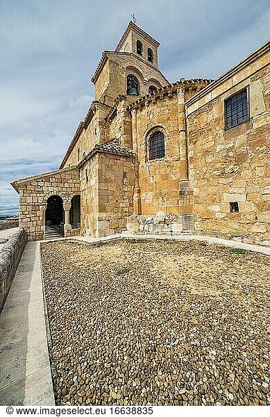 Kirche Unserer Lieben Frau von Rivero in San Esteban de Gormaz. Soria. Spanien. Europa.