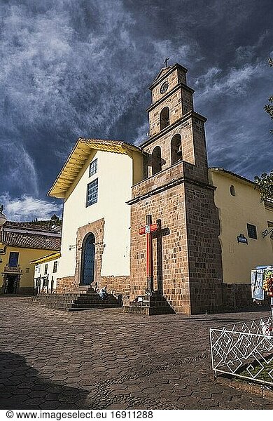 Kirche von San Blas (Iglesia de San Blas)  Cusco  Region Cusco  Peru