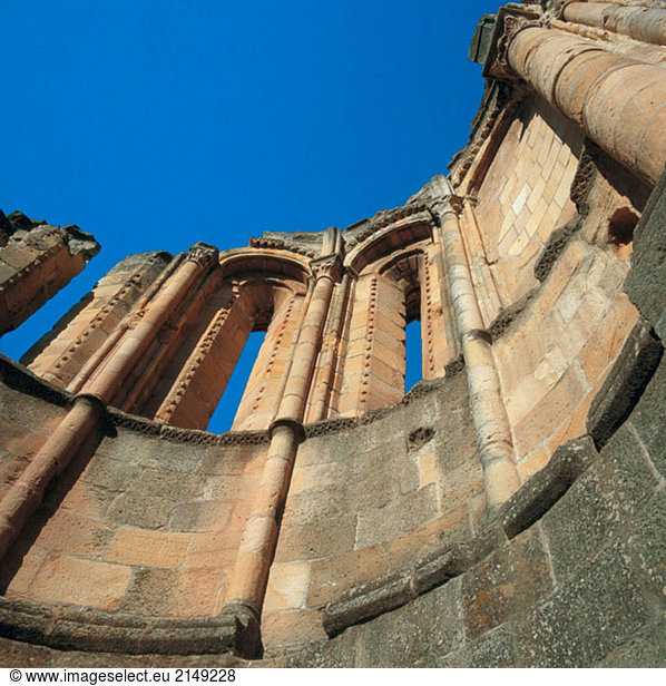 Kirche von San Nicolas Ruinen,  Soria. Kastilien-Leon,  Spanien