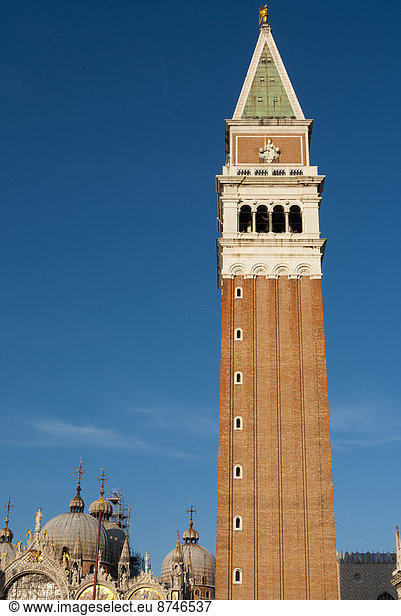 Kirchturm  Venetien  Basilika  Italien  Venedig